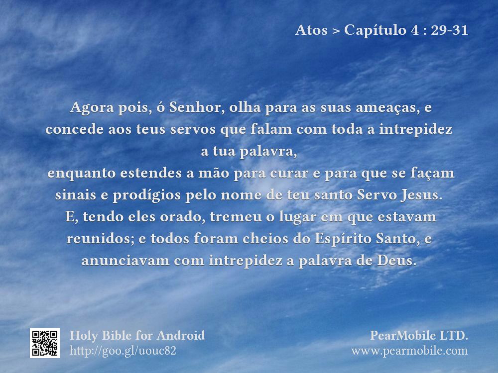 Atos, Capítulo 4:29-31